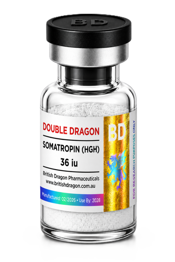 Somatropin 36 IU | HGH Research Compound | Double Dragon