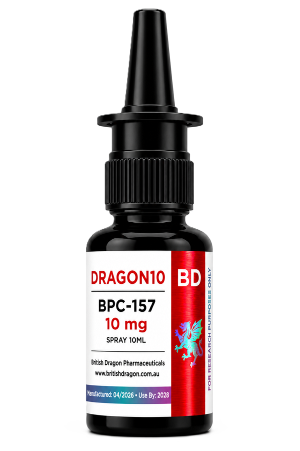BPC-157 peptide 10mg Dragon 10 research compound