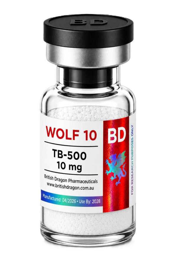 TB-500 peptide Thymosin Beta-4 Wolf 10 research compound