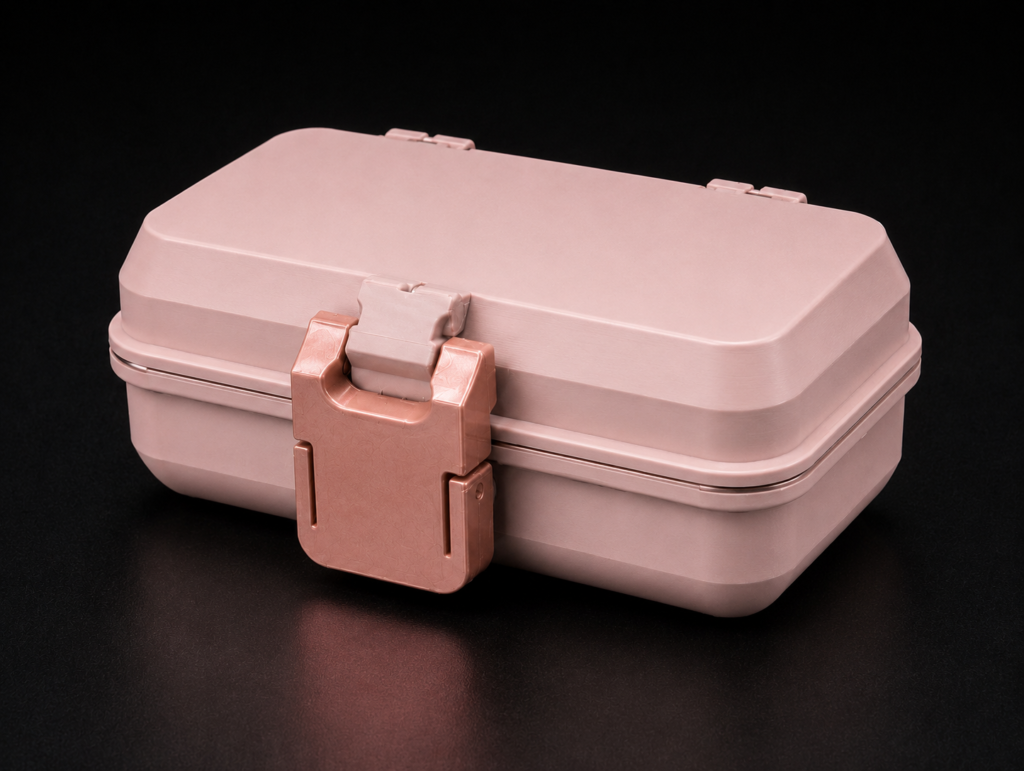 British Dragon Pink Tier Peptide Storage Case - High-Density Protection