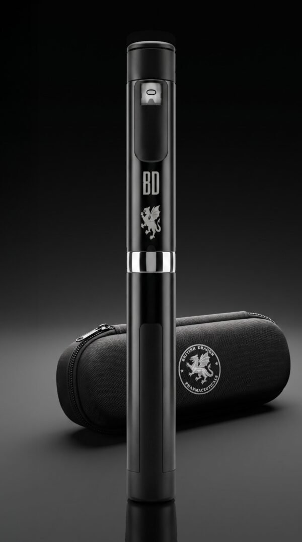 British Dragon Custom Research Injection Pen Black V5 Calibrated Applicator